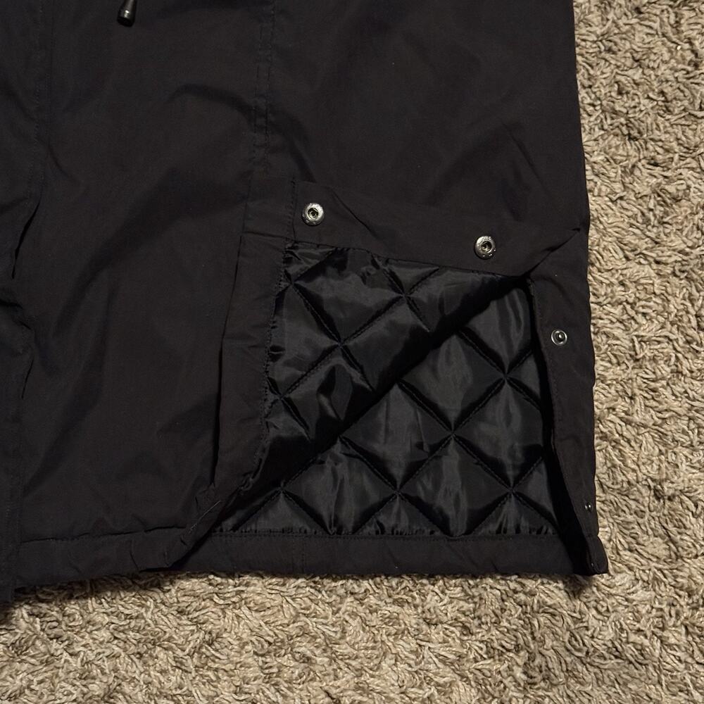 Torrid Womens Black Wind & Water Resistant Faux Fur Hooded Jacket Plus Size 2 - Picture 9 of 16
